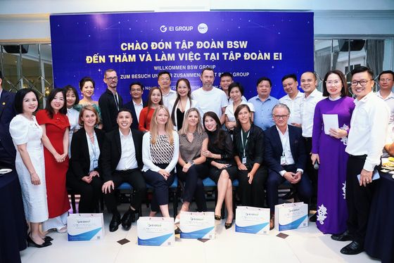 Đoàn Tập đoàn BSW thăm và làm việc tại EI Group