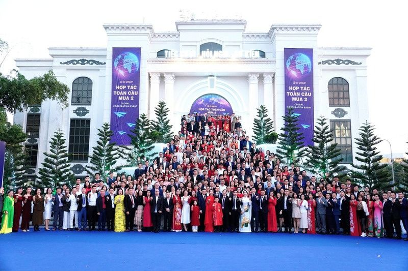 Tập thể EI Group tại Lễ hội Hợp tác toàn cầu