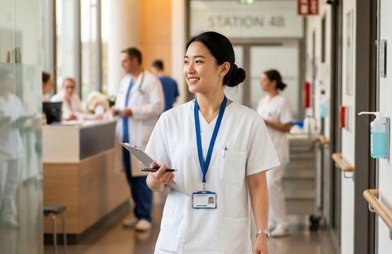 Điều dưỡng viên trong bệnh viện (ảnh minh họa)