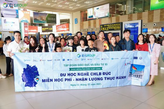 Lễ tiễn học viên du học nghề Đức